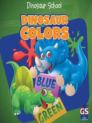 cover image of Dinosaur Colors